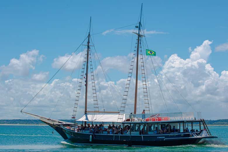 Águas claras no Parque Marinho de Coroa Alta